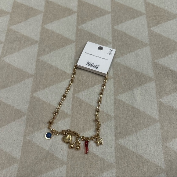 Madewell Semiprecious U-Link Charm Necklace - Picture 3 of 4
